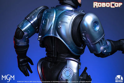 RoboCop (Premium Version) - LIMITED EDITION: 399 (Premium Edition) – Infinity Studio – ActionFigure Brasil — com base expositora