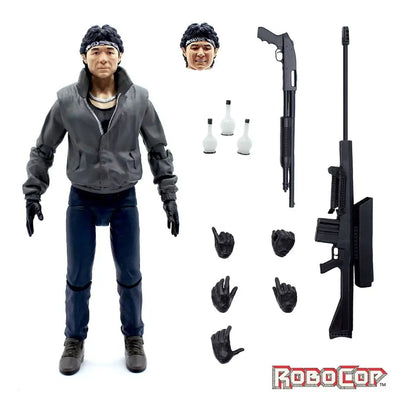 RoboCop - The Villains of Old Detroit – JFS Toys – ActionFigure Brasil — com base expositora