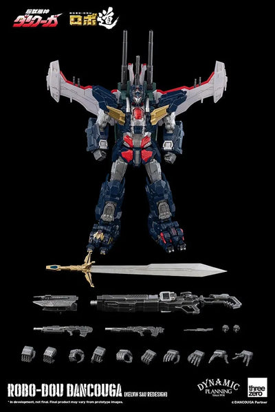 ROBO‐DOU Dancouga (Kelvin Sau Redesign) – Threezero – ActionFigure Brasil