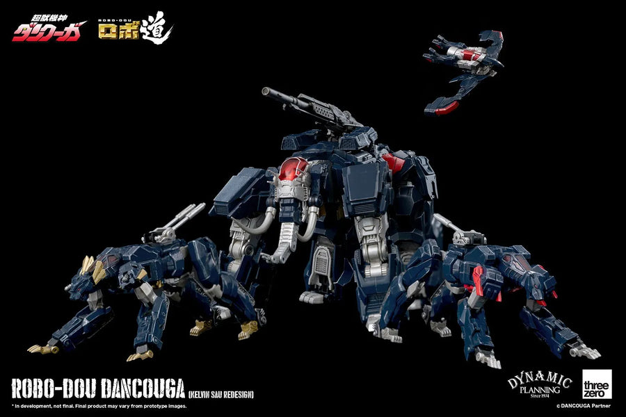 ROBO‐DOU Dancouga (Kelvin Sau Redesign) – Threezero – ActionFigure Brasil