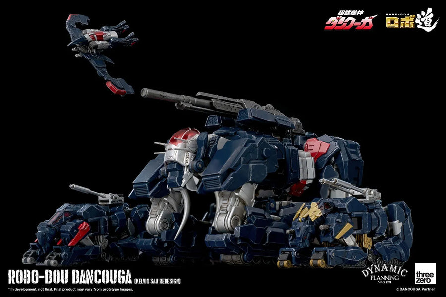 ROBO‐DOU Dancouga (Kelvin Sau Redesign) – Threezero – ActionFigure Brasil