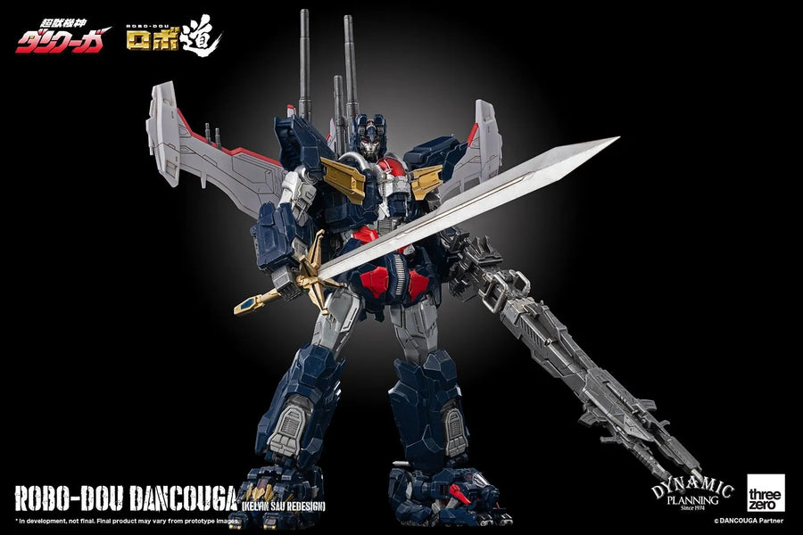 ROBO‐DOU Dancouga (Kelvin Sau Redesign) – Threezero – ActionFigure Brasil