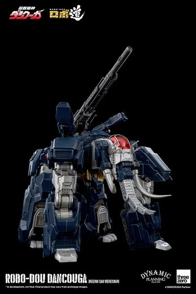 ROBO‐DOU Dancouga (Kelvin Sau Redesign) – Threezero – ActionFigure Brasil — ambientada