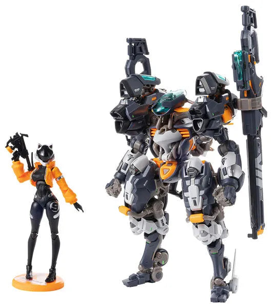 ROBOT BUILD Series - RB-14 - AUTONINE - “Denki No. 9” - Universal Color Ver. (Wave)ㅤ – Wave – ActionFigureBrasil