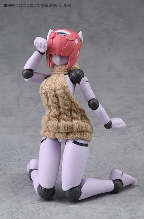 Robot Neoanthropinae Polynian - Polynian - Polynian Cloth Wear - Open Back Sweater - 1/12 (Daibadi Production)ㅤ – Daibadi Production – ActionFigureBrasil