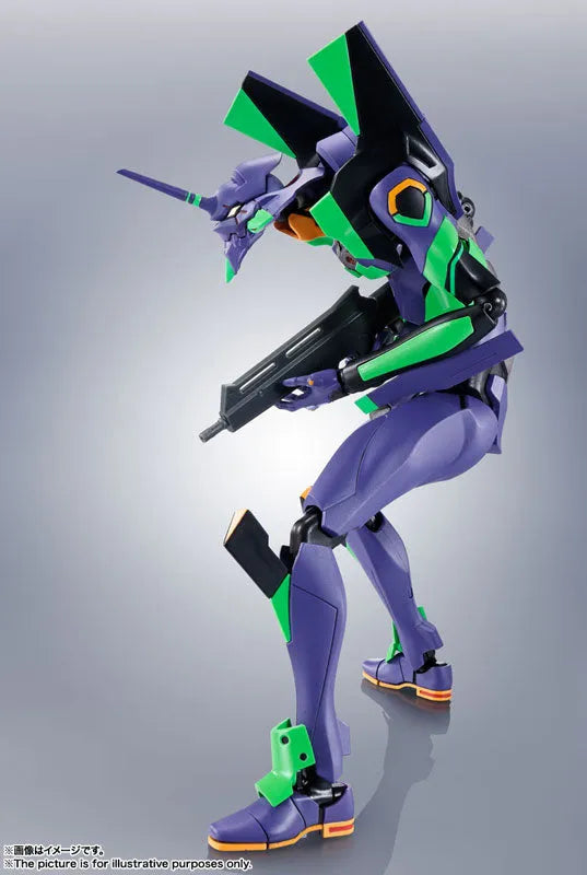 Robot Spirits <SIDE EVA> EVA-01 + Spear of Cassius (Renewal Color Edition)ㅤ – Bandai Spirits – ActionFigureBrasil