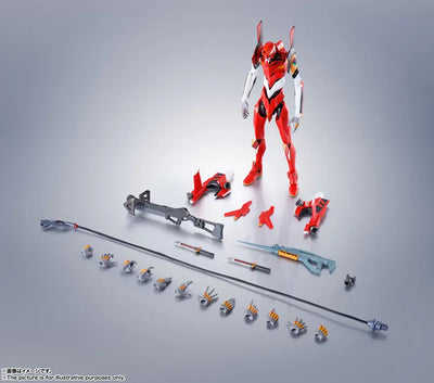 Robot Spirits [SIDE EVA] EVA Unit-02 + Model S Equipment -New Movie- "Evangelion: 2.0 You Can [Not] Advance"ㅤ – Bandai Spirits – ActionFigureBrasil — ângulo diferente