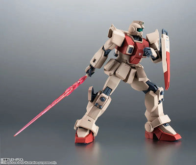Robot Spirits -SIDE MS- RGM-79 (G) GM Ground Type ver. A.N.I.M.E. "Mobile Suit Gundam The 08th MS Team"ㅤ – Bandai Spirits – ActionFigureBrasil — ângulo diferente