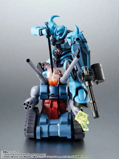 Robot Spirits -SIDE MS- The 08th MS Team Option Part Set 03 ver. A.N.I.M.E. "Mobile Suit Gundam The 08th MS Team"ㅤ – Bandai Spirits – ActionFigureBrasil — ângulo diferente