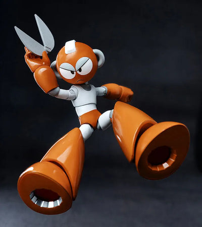Rockman - Cut Man - MDLX (ThreeZero)ㅤ – ThreeZero – ActionFigureBrasil — com base expositora