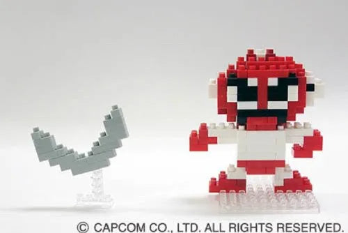 Rockman - Cut Man - Nanoblock PNB-2 (Kawada)ㅤ – Kawada – ActionFigureBrasil