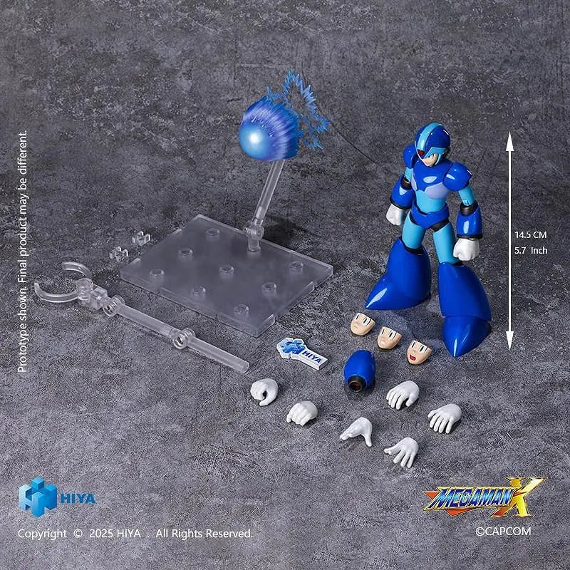 Rockman X - X - Exquisite Basic (Hiya Toys)ㅤ – Hiya Toys – ActionFigureBrasil
