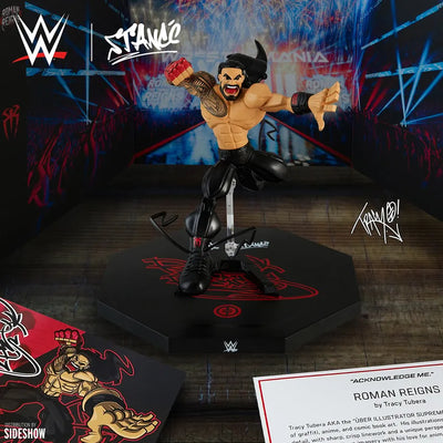 Roman Reigns - LIMITED EDITION – Stancé Designer Art Toys – ActionFigure Brasil — close