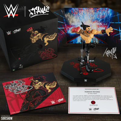 Roman Reigns - LIMITED EDITION – Stancé Designer Art Toys – ActionFigure Brasil — acessórios