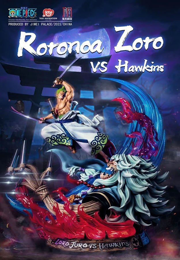 Roronoa Zoro VS Hawkins – Jimei Palace – ActionFigure Brasil