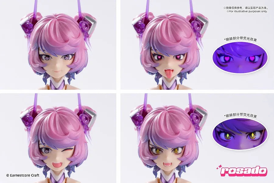 rosado Project - RS-02 -Hoshika - Black Iris - 1/10 (Seiji Kaku)ㅤ – Seiji Kaku – ActionFigureBrasil