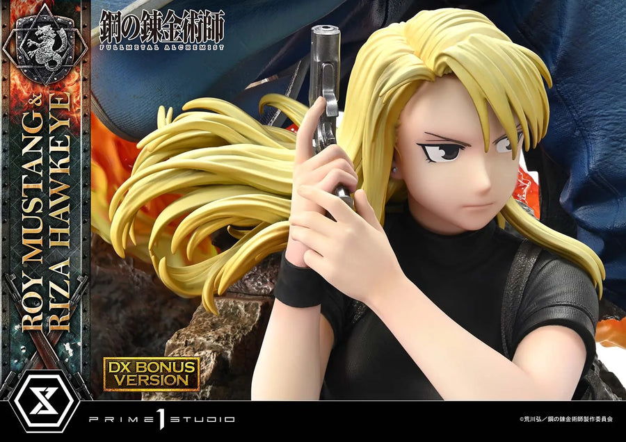 Roy Mustang & Riza Hawkeye (Deluxe Bonus Version) Fullmetal Alchemist – Prime1Studio – ActionFigure Brasil
