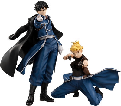 Roy Mustang & Riza Hawkeye – MegaHouse – ActionFigure Brasil