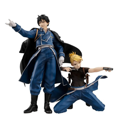 Roy Mustang & Riza Hawkeye – MegaHouse – ActionFigure Brasil — close