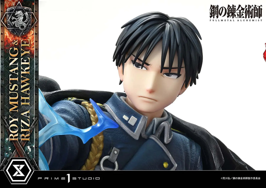 Roy Mustang & Riza Hawkeye (Regular Version) Fullmetal Alchemist – Prime1Studio – ActionFigure Brasil