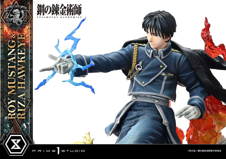 Roy Mustang & Riza Hawkeye (Regular Version) Fullmetal Alchemist – Prime1Studio – ActionFigure Brasil