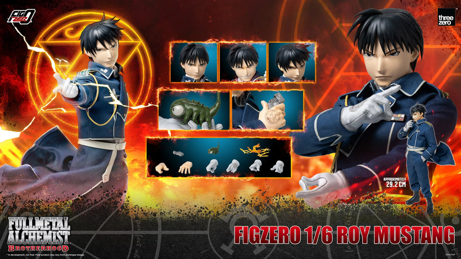 Roy Mustang – Threezero – ActionFigure Brasil