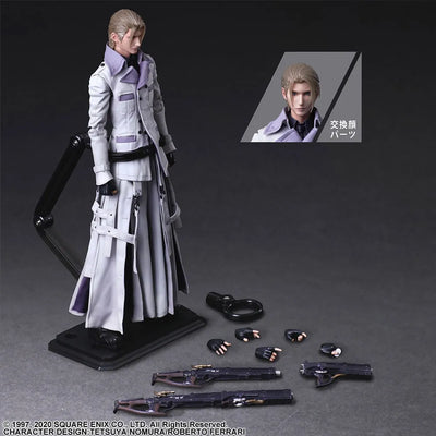 Rufus Shinra – Square Enix – ActionFigure Brasil — acessórios