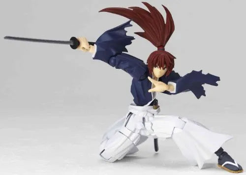 Rurouni Kenshin - Himura Kenshin - Revoltech - Battousai ver. - 110 (Kaiyodo)ㅤ – Kaiyodo – ActionFigureBrasil