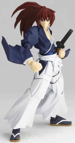Rurouni Kenshin - Himura Kenshin - Revoltech - Battousai ver. - 110 (Kaiyodo)ㅤ – Kaiyodo – ActionFigureBrasil