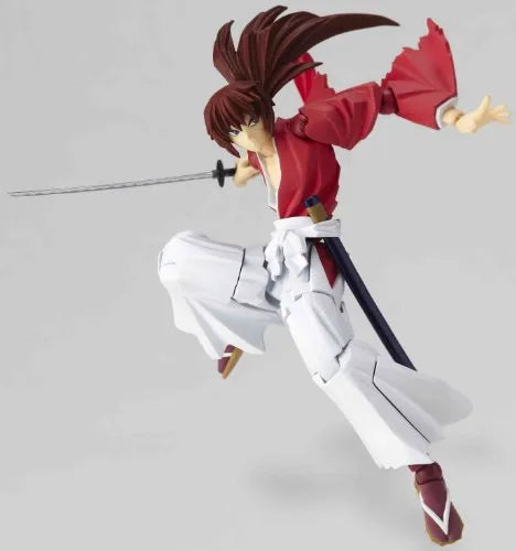 Rurouni Kenshin - Himura Kenshin - Revoltech - Rurouni Ver. - 109 (Kaiyodo)ㅤ – Kaiyodo – ActionFigureBrasil