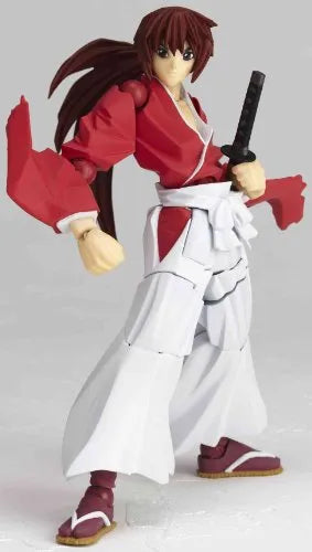Rurouni Kenshin - Himura Kenshin - Revoltech - Rurouni Ver. - 109 (Kaiyodo)ㅤ – Kaiyodo – ActionFigureBrasil