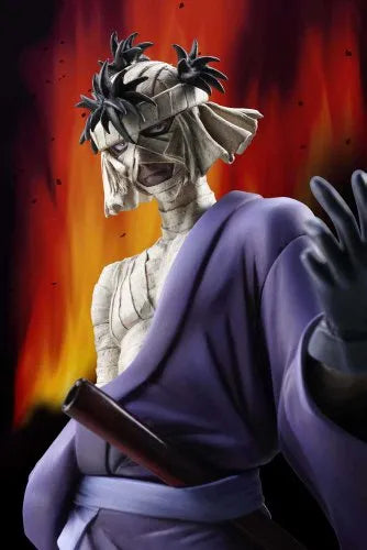 Rurouni Kenshin - Shishio Makoto - G.E.M. - 1/8 (MegaHouse)ㅤ – MegaHouse – ActionFigureBrasil — embalagem