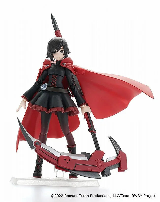RWBY Hyousetsu Teikoku - Ruby Rose - Figma #596 (Max Factory)ㅤ – Max Factory – ActionFigureBrasil