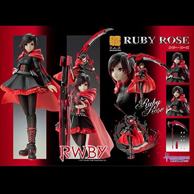 RWBY - Ruby Rose - Super Action Statue (Medicos Entertainment)ㅤ – Medicos Entertainment – ActionFigureBrasil — detalhe do produto