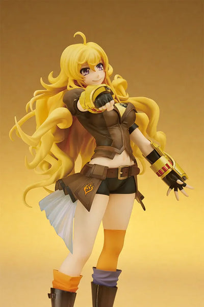 RWBY - Yang Xiao Long - 1/8ㅤ – Di Molto Bene – ActionFigureBrasil — com base expositora