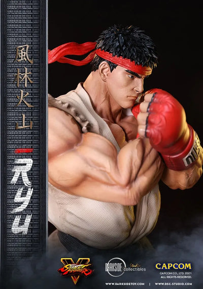 Ryu - LIMITED EDITION: 150 – DarkSide Collectibles Studio – ActionFigure Brasil — ângulo diferente