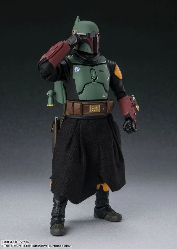 S.H.Figuarts Boba Fett (STAR WARS: The Mandalorian)ㅤ – Bandai Spirits – ActionFigureBrasil