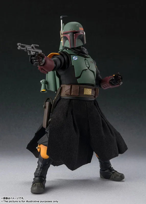 S.H.Figuarts Boba Fett (STAR WARS: The Mandalorian)ㅤ – Bandai Spirits – ActionFigureBrasil