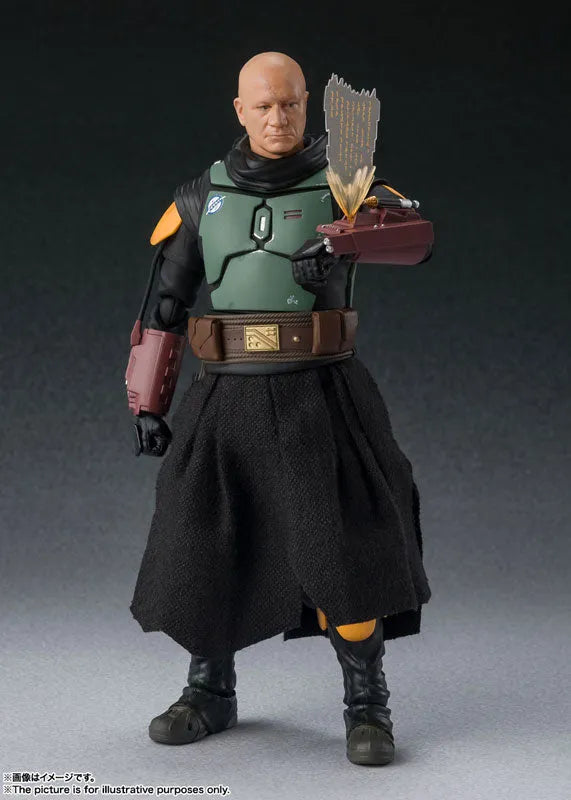 S.H.Figuarts Boba Fett (STAR WARS: The Mandalorian)ㅤ – Bandai Spirits – ActionFigureBrasil