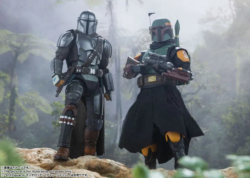 S.H.Figuarts Boba Fett (STAR WARS: The Mandalorian)ㅤ – Bandai Spirits – ActionFigureBrasil