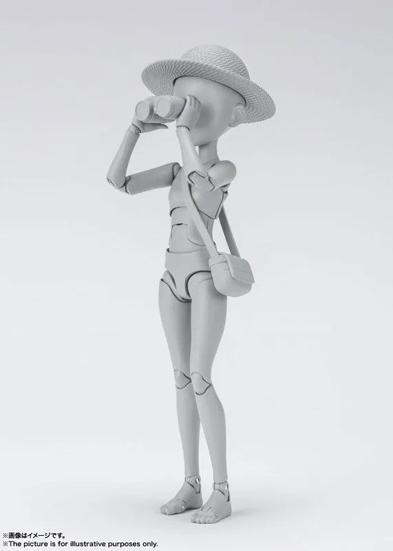 S.H.Figuarts - Body-chan - Ken Sugimori Edition - DX Set - Gray Color Ver. - 2023 Re-release (Bandai Spirits)ㅤ – Bandai Spirits – ActionFigureBrasil