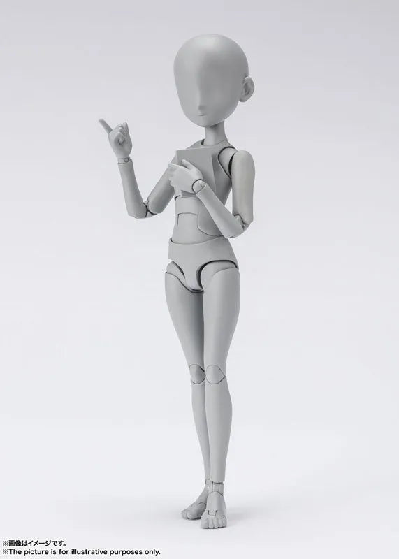 S.H.Figuarts - Body-chan - Ken Sugimori Edition - DX Set - Gray Color Ver. - 2023 Re-release (Bandai Spirits)ㅤ – Bandai Spirits – ActionFigureBrasil