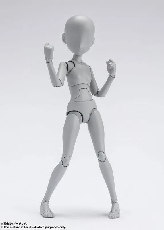 S.H.Figuarts - Body-chan - Ken Sugimori Edition - DX Set - Gray Color Ver. - 2023 Re-release (Bandai Spirits)ㅤ – Bandai Spirits – ActionFigureBrasil