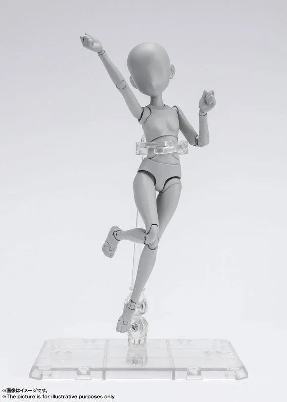 S.H.Figuarts - Body-chan - Ken Sugimori Edition - DX Set - Gray Color Ver. - 2023 Re-release (Bandai Spirits)ㅤ – Bandai Spirits – ActionFigureBrasil