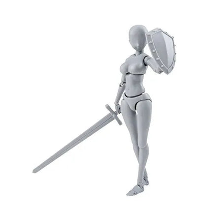 S.H.Figuarts - Body-chan - Yabuki Kentarou Edition, DX Set, Gray Color Ver.ㅤ – Bandai – ActionFigureBrasil