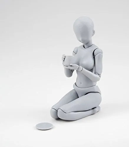 S.H.Figuarts - Body-chan - Yabuki Kentarou Edition, DX Set, Gray Color Ver.ㅤ – Bandai – ActionFigureBrasil