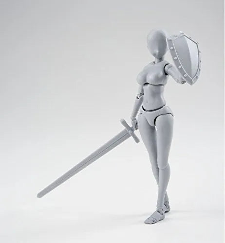 S.H.Figuarts - Body-chan - Yabuki Kentarou Edition, DX Set, Gray Color Ver.ㅤ – Bandai – ActionFigureBrasil