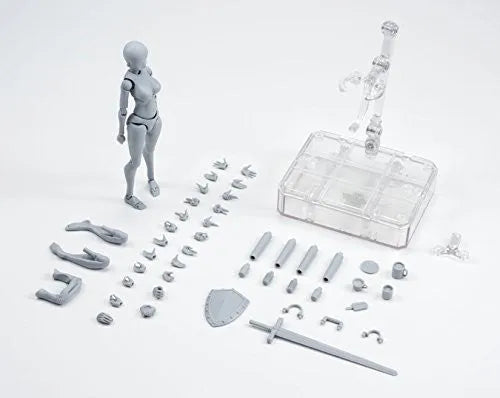 S.H.Figuarts - Body-chan - Yabuki Kentarou Edition, DX Set, Gray Color Ver.ㅤ – Bandai – ActionFigureBrasil