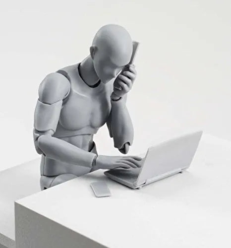 S.H.Figuarts - Body-kun - DX Set, Gray Color Ver. (Bandai)ㅤ – Bandai – ActionFigureBrasil