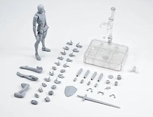 S.H.Figuarts - Body-kun - Takarai Rihito Edition, DX Set, Gray Color Ver.ㅤ – Bandai – ActionFigureBrasil